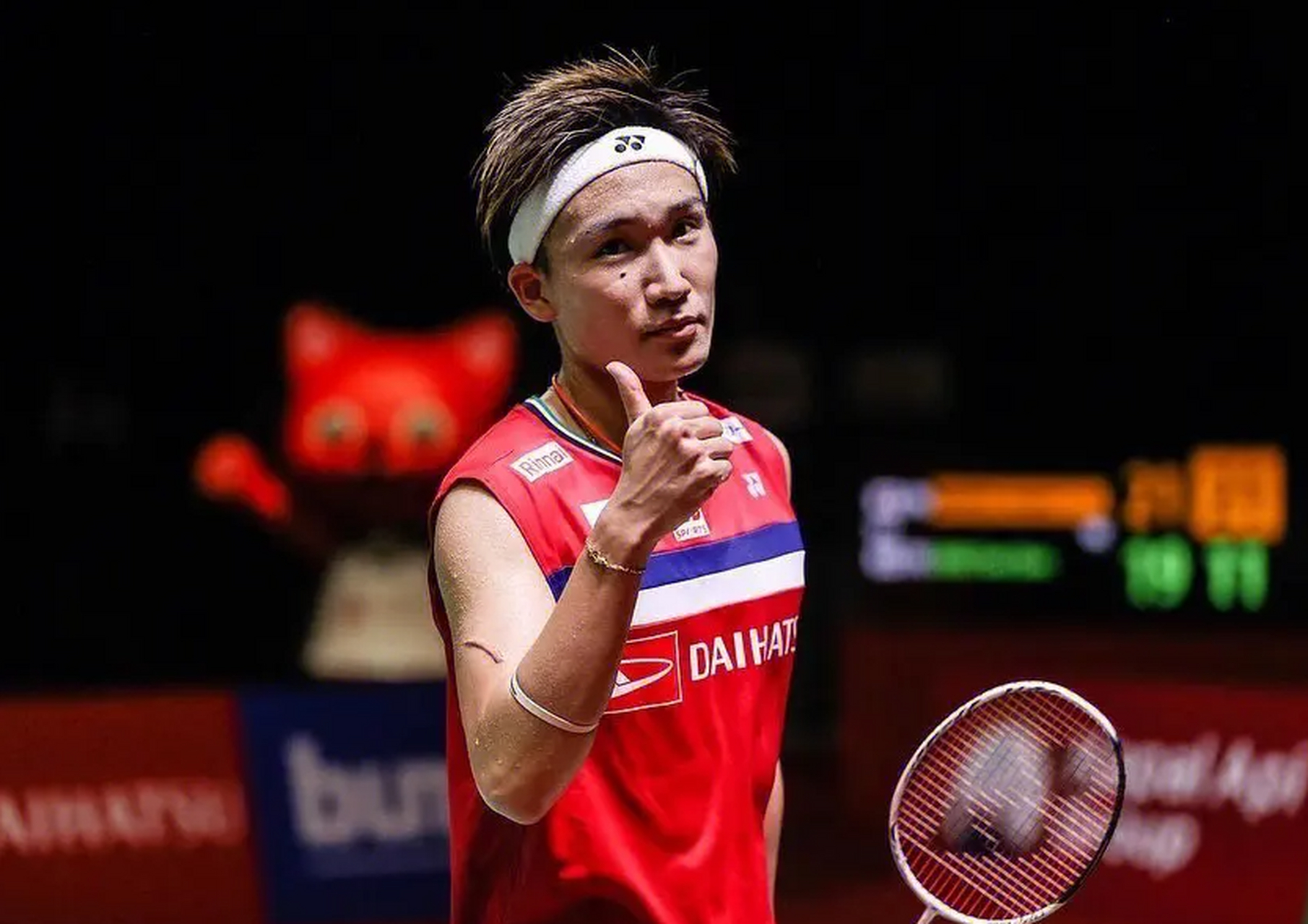 包含韩国羽毛球队横扫法国羽毛球队，桃田贤斗高光表现的词条